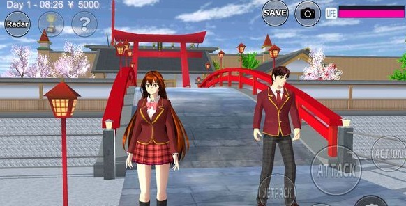 樱花校园模拟器时间怎么调